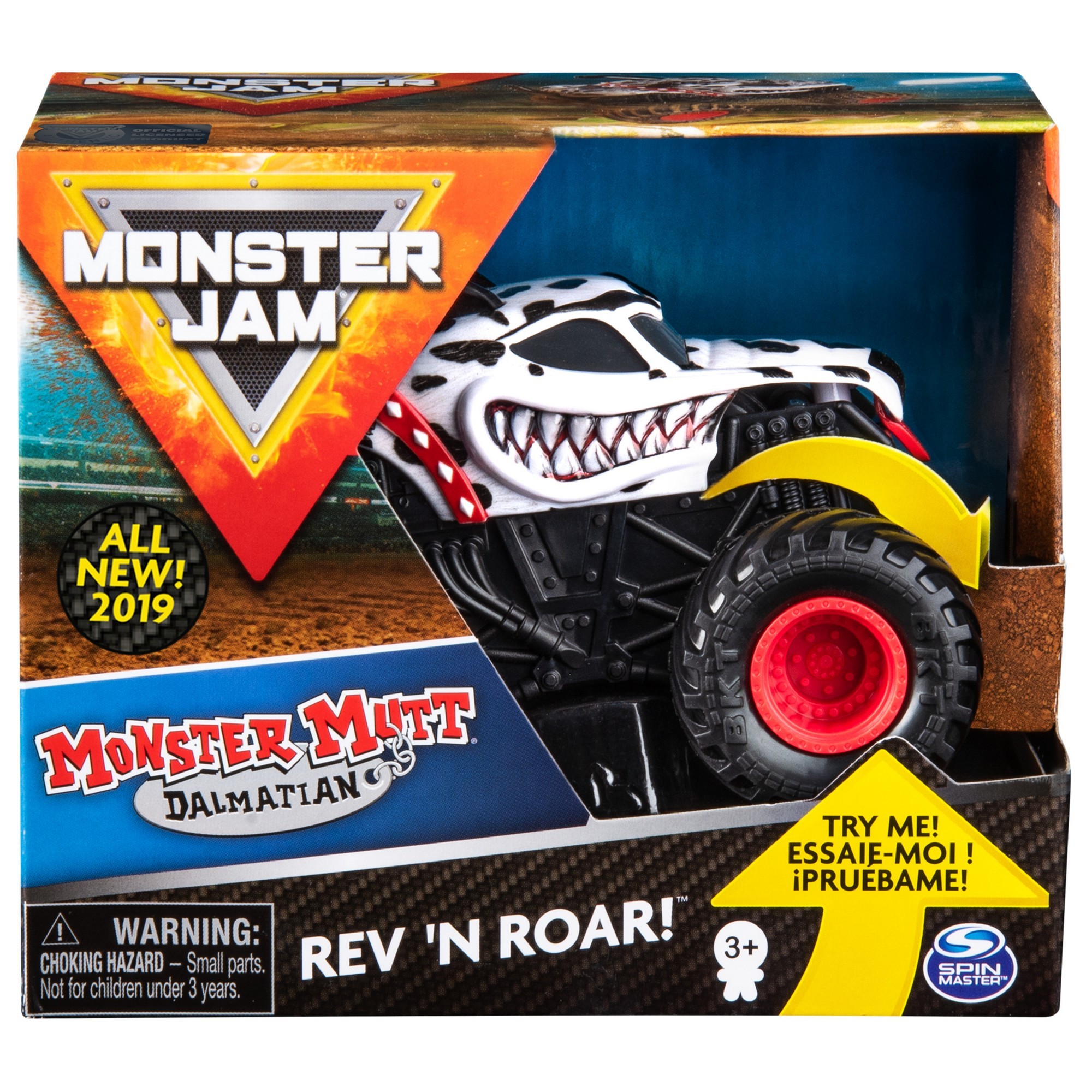 Автомобиль Monster Jam Monster Mtt Dalmtin 1:43 6053252 - фото 2