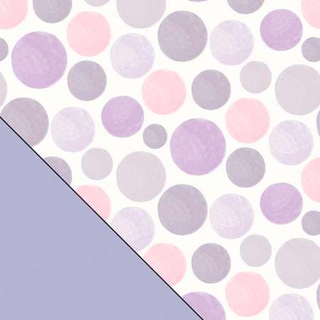 Подушка для беременных Theraline 190 см Кружки фиолетовая