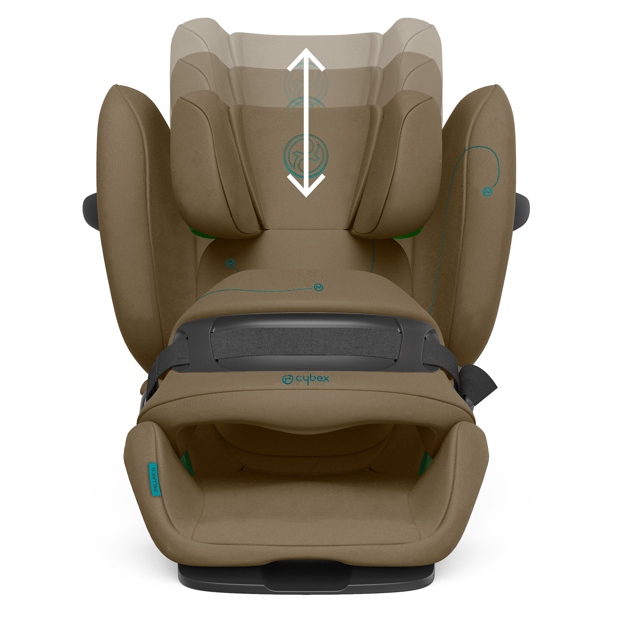 Автокресло Cybex Pallas G i-Size Classic Beige - фото 10