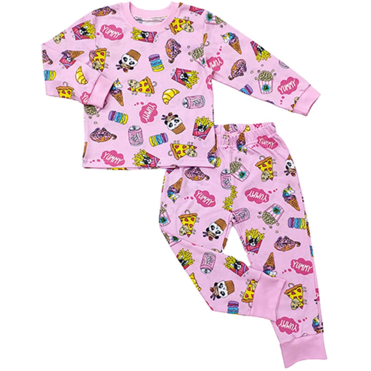 Пижама VEDDI 15-520к-21/2-7 розовый вкусняшка - фото 4