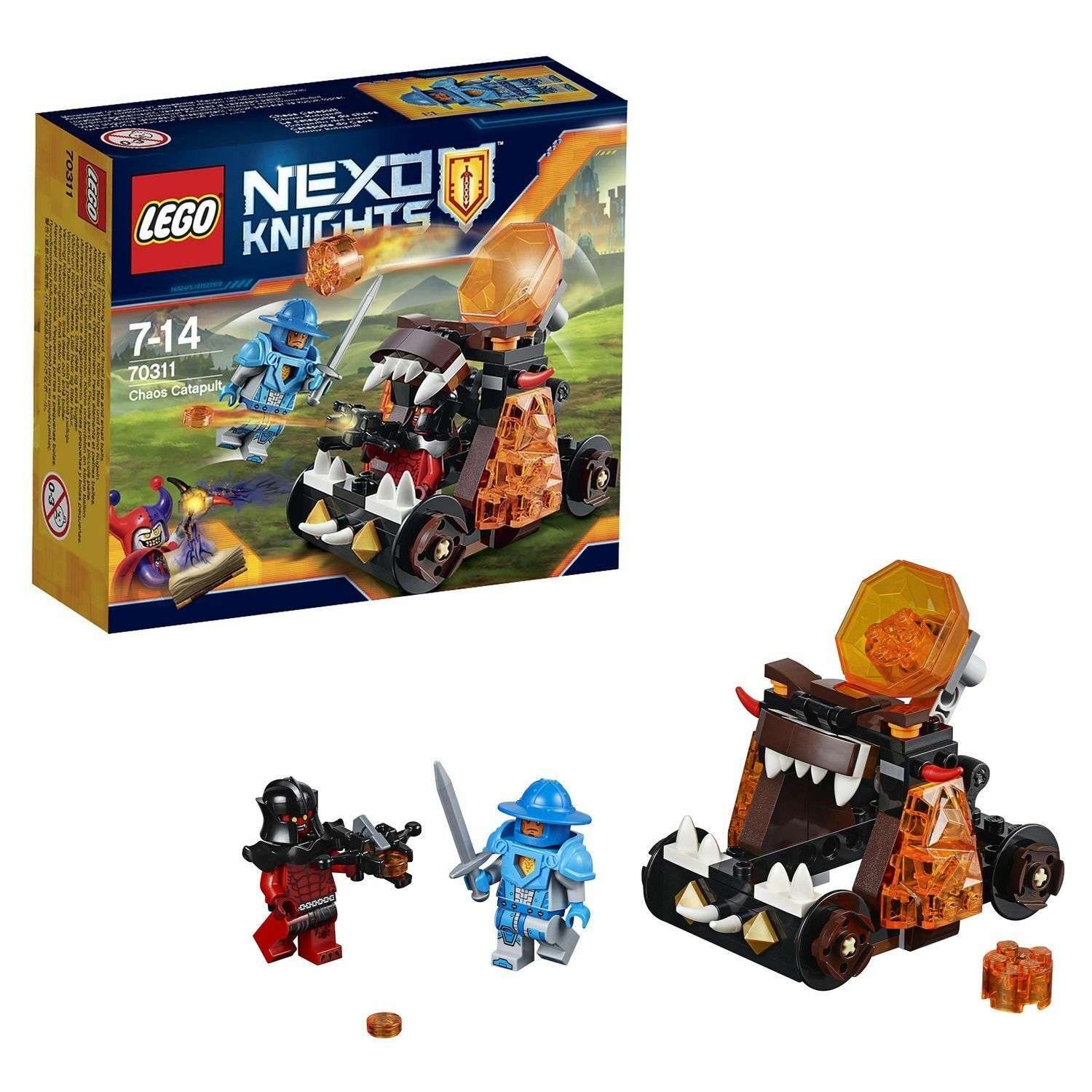 Конструктор LEGO Nexo Knights Безумная катапульта (70311) - фото 1