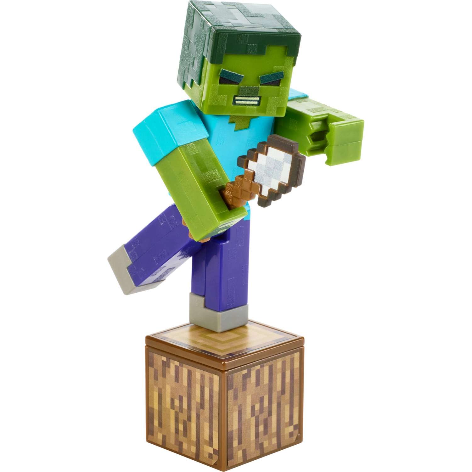 Фигурка Minecraft Зомби с аксессуарами GCC19 - фото 5