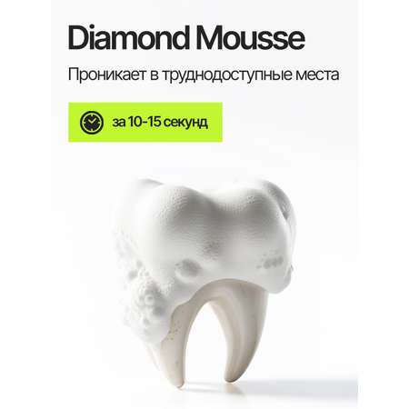 Пенка для зубов EMRA Diamond Mousse