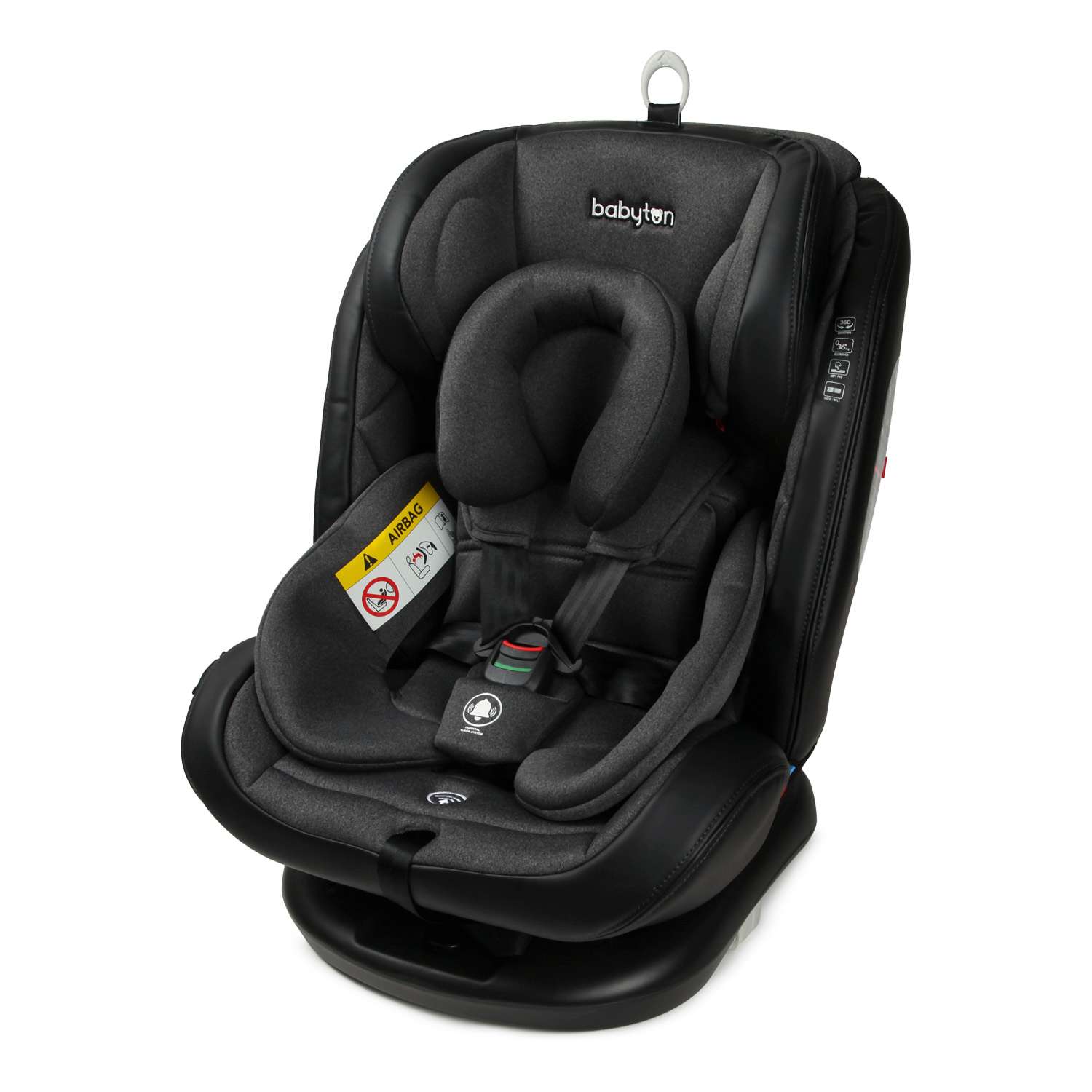 Автокресло Babyton Multi-Stage 0+/1/2/3 Isofix Black - фото 12