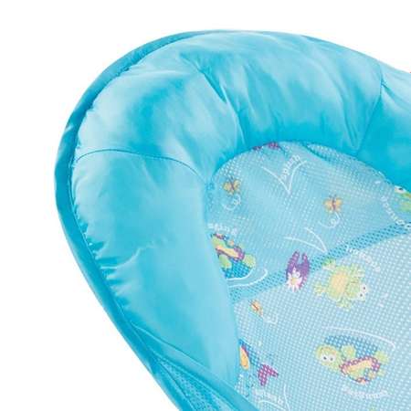 Лежак для купания Summer Infant Deluxe Baby Bather с подголовником Голубой