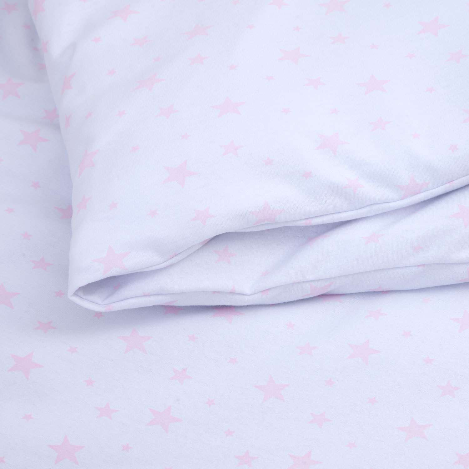 Комплект постельного белья MIRAROSSI Ninna Nanna Stellina Mio 3предмета Pink - фото 11