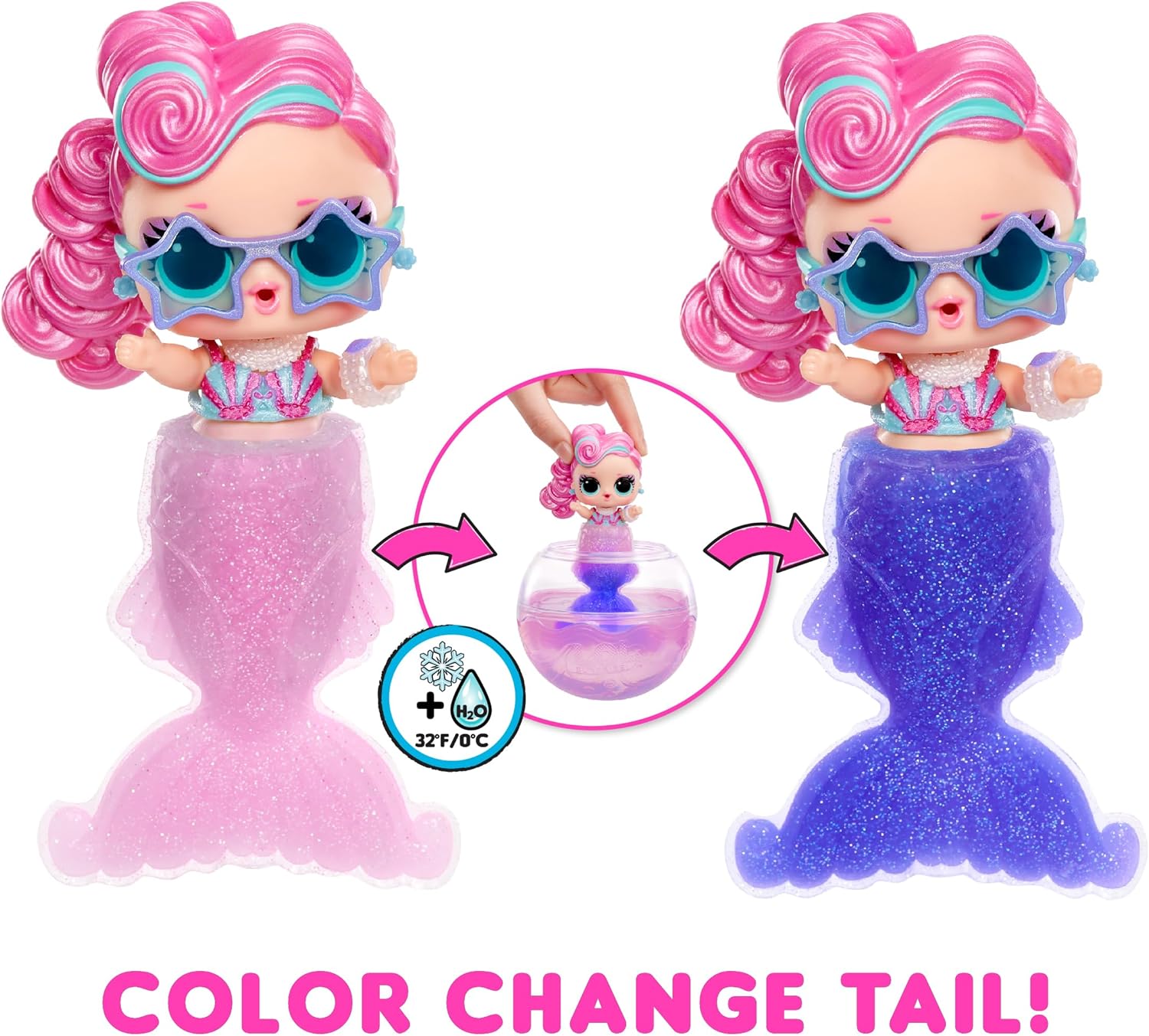 Игрушка в шаре L.O.L. Surprise Mermaids Tots 510604EUC 510604EUC - фото 3