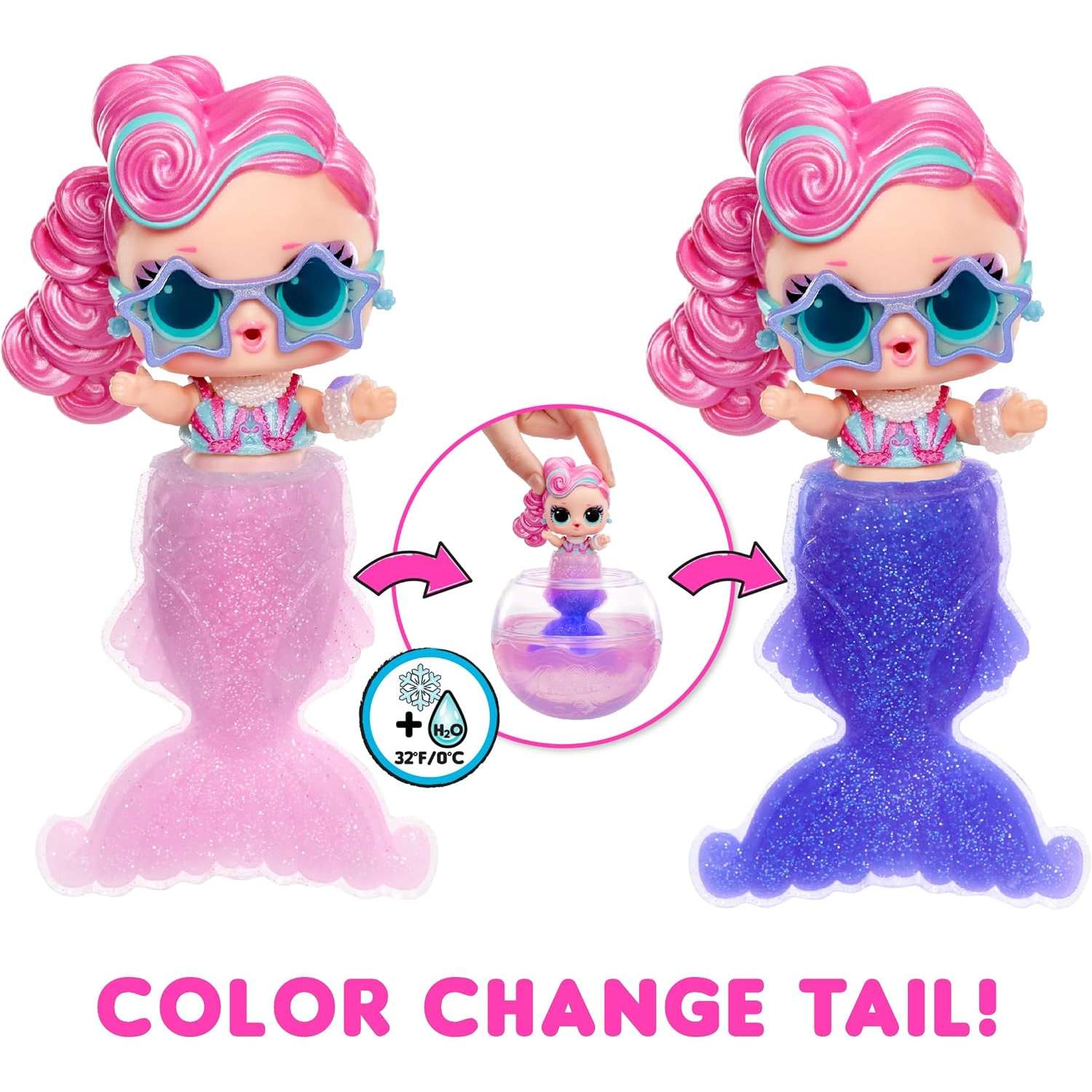 Игрушка в шаре L.O.L. Surprise Mermaids Tots 510604EUC 510604EUC - фото 3