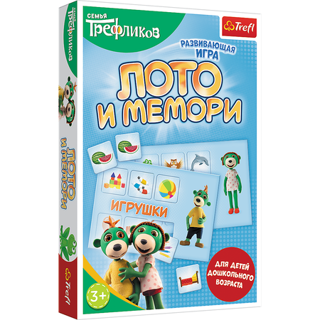 Игра настольная TREFL Лото и Мемори