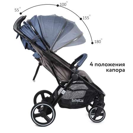 Коляска прогулочная Babyton Blue