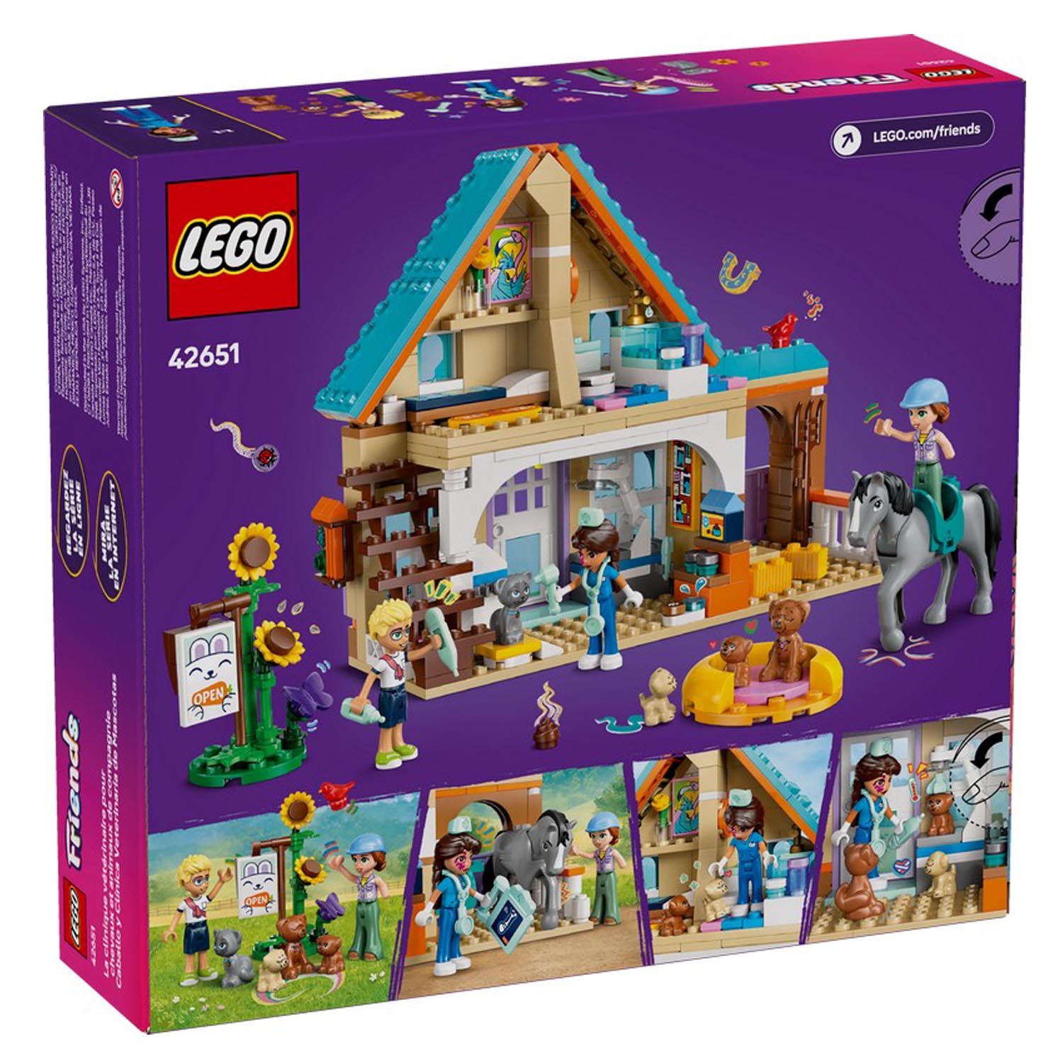 Конструктор детский LEGO Friends Ветеринарная клиника - фото 10