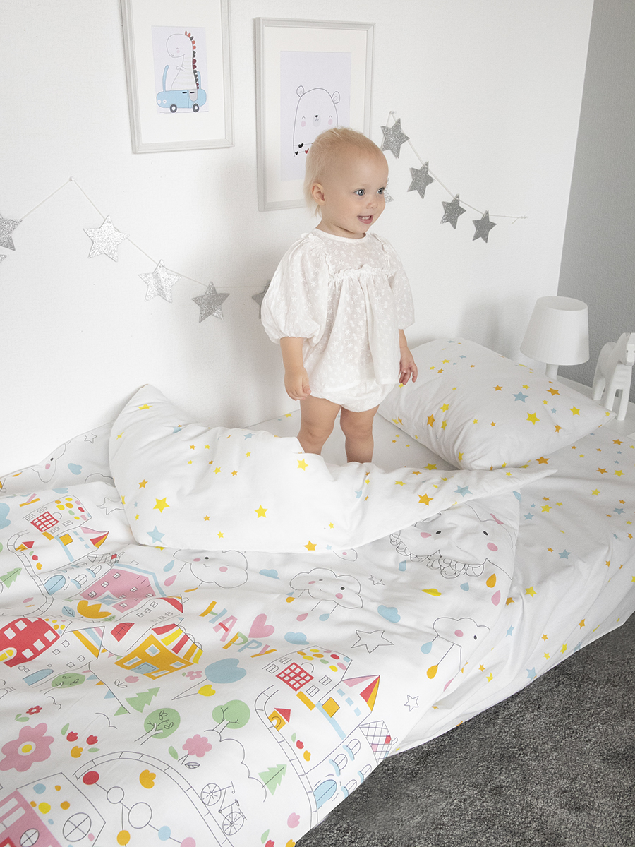 Постельное белье детское Baby Nice 160х80 см юниор поплин - фото 4