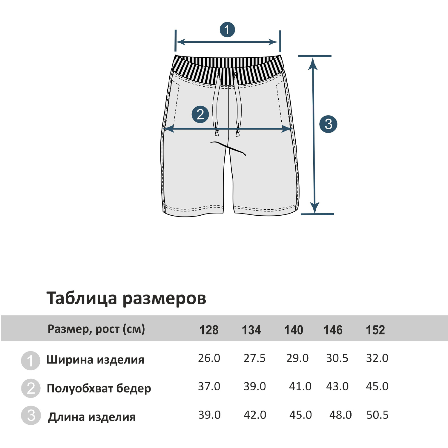 Шорты Winkiki WTB01797/Темно-синий - фото 5