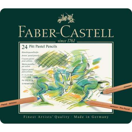 Пастельные карандаши Faber Castle Pitt Pastel 24цвета