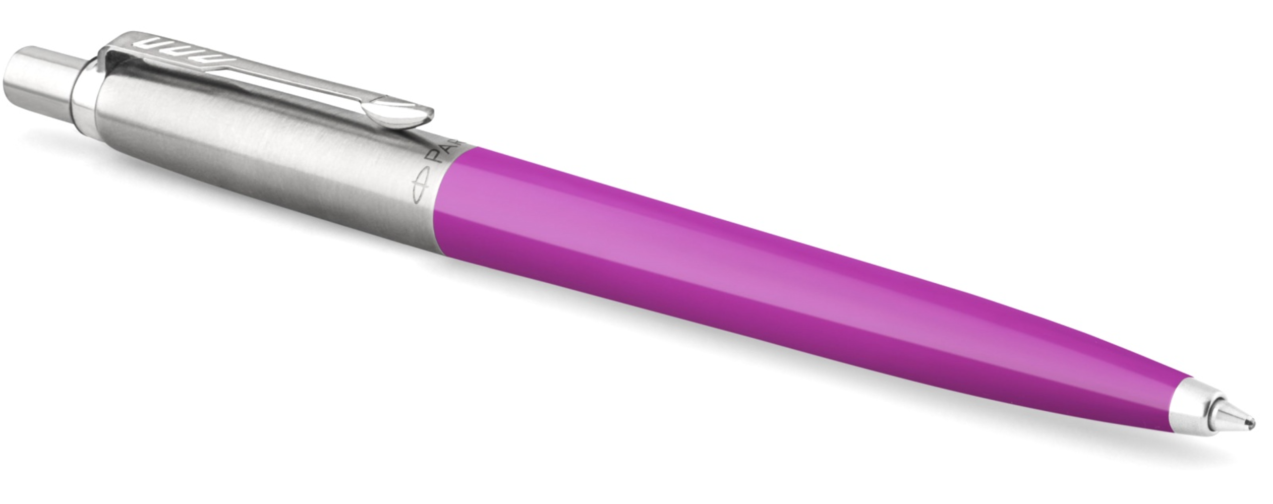 Шариковая ручка PARKER Jotter Original - Magenta Chrome CT M - фото 3