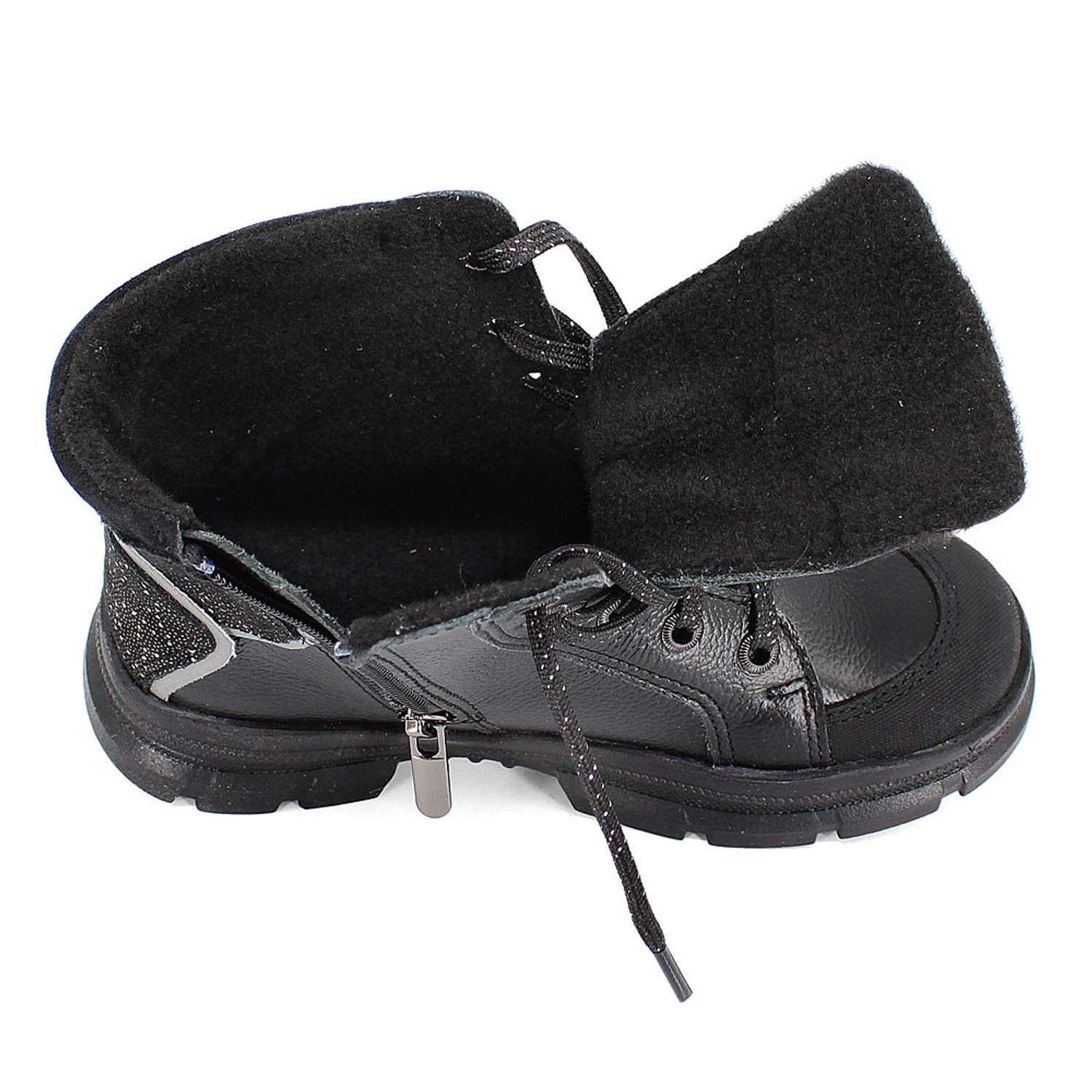 Ботинки ЛЕЛЬ м 3-1949 Ботинки дошкольные байка (черный) - фото 4