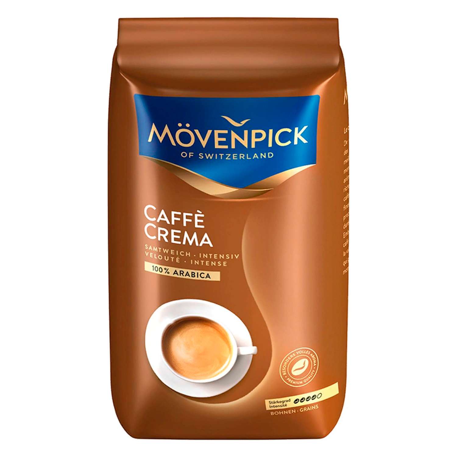 Кофе в зернах Movenpick Caffе Crema 500г - фото 1