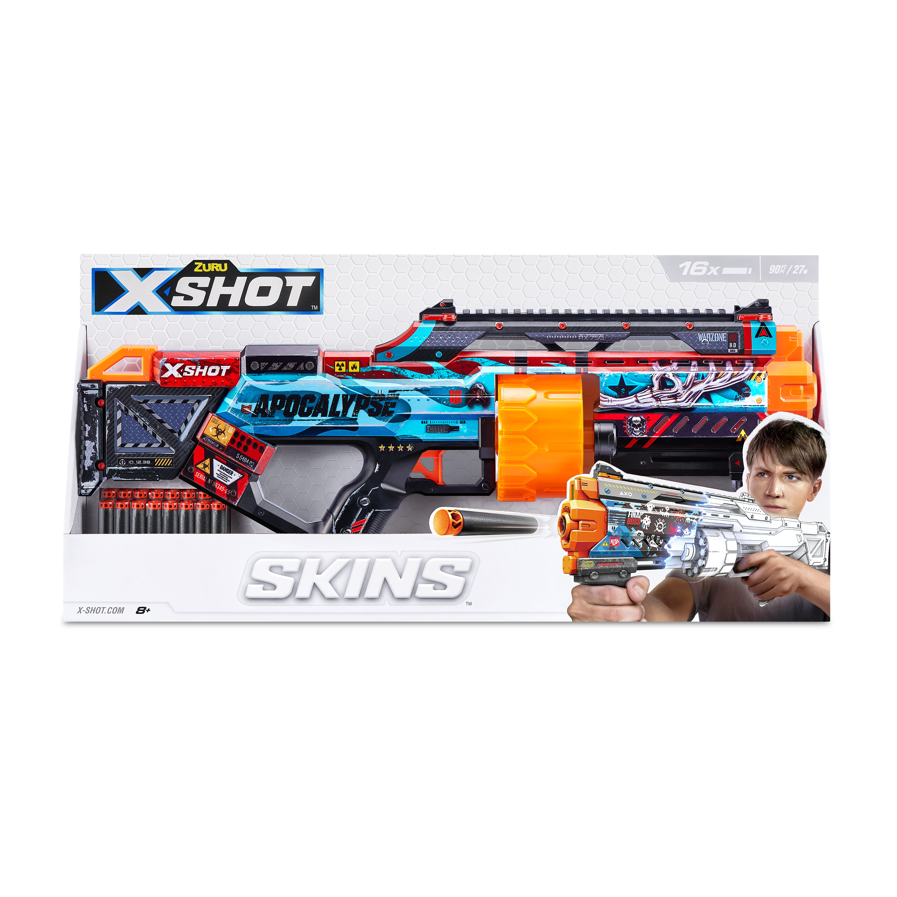 Бластер Zuru XSHOT  Skins - фото 10