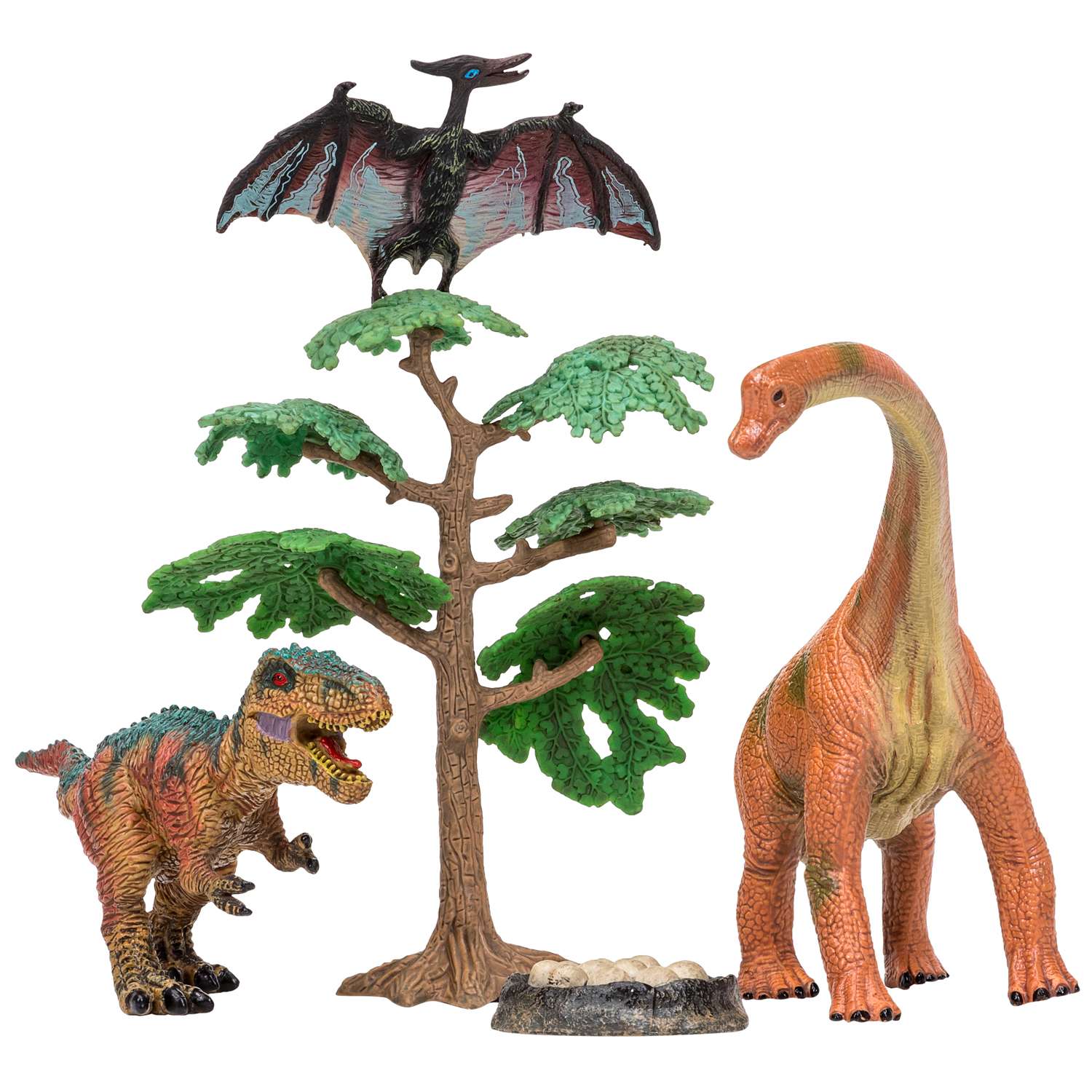 Набор фигурок Masai Mara Мир динозавров 5 предметов MM206-020 - фото 8