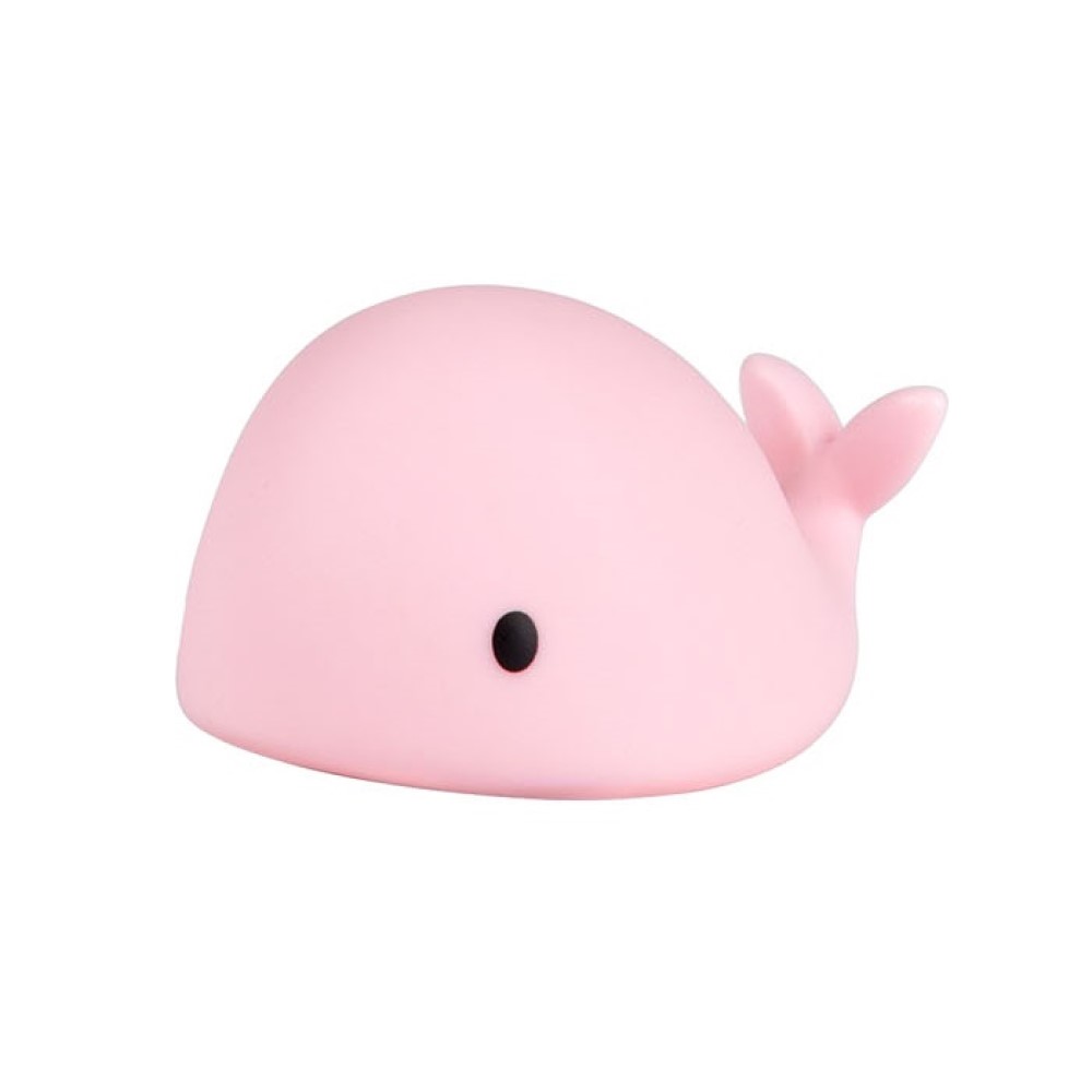 Ночник Flow китенок Moby Mini розовый - фото 1