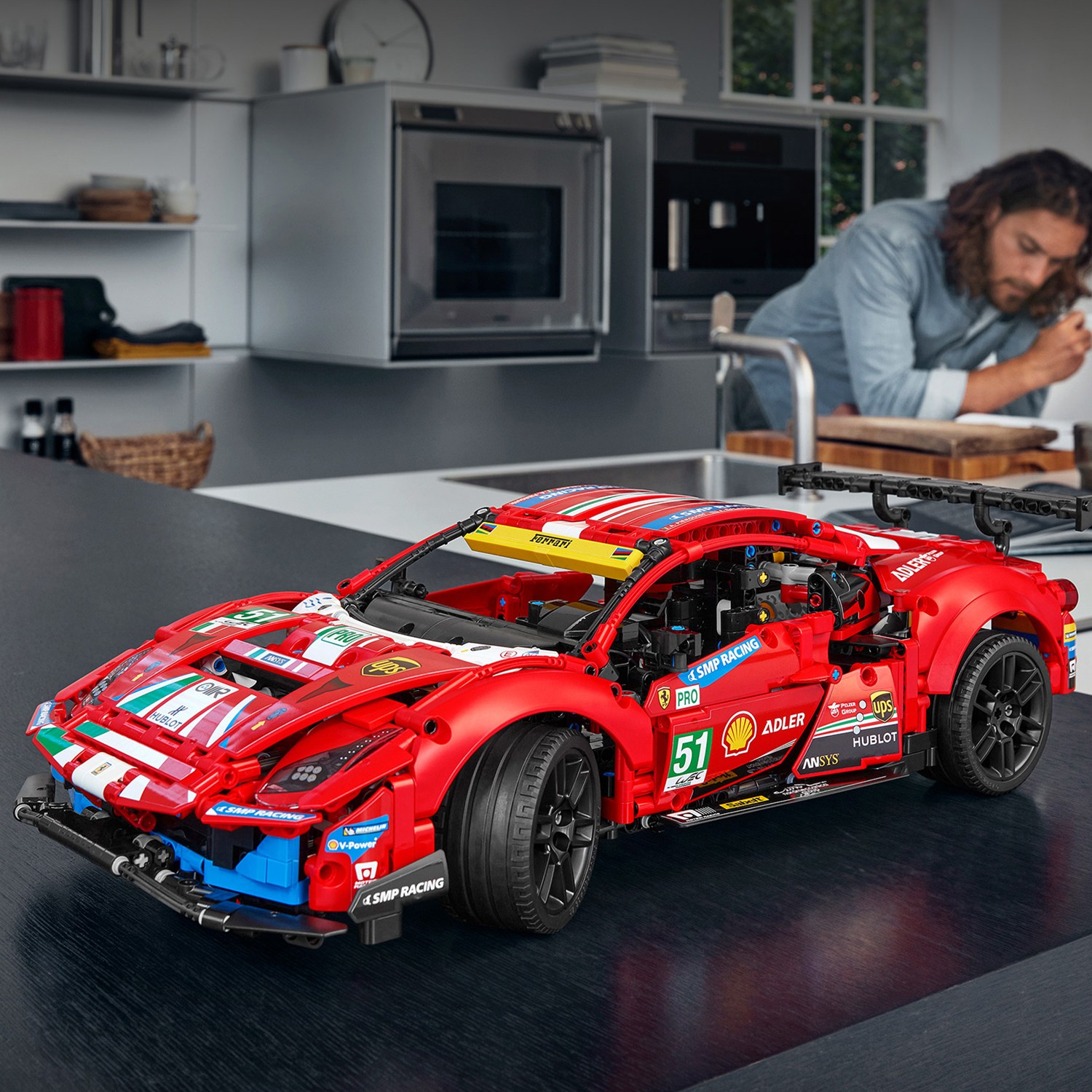 Конструктор LEGO Technic Ferrari 488 GTE 42125 - фото 4