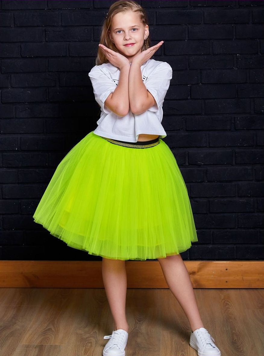 Юбка DALLINA Kids UDN22YELLOW NEON - фото 1