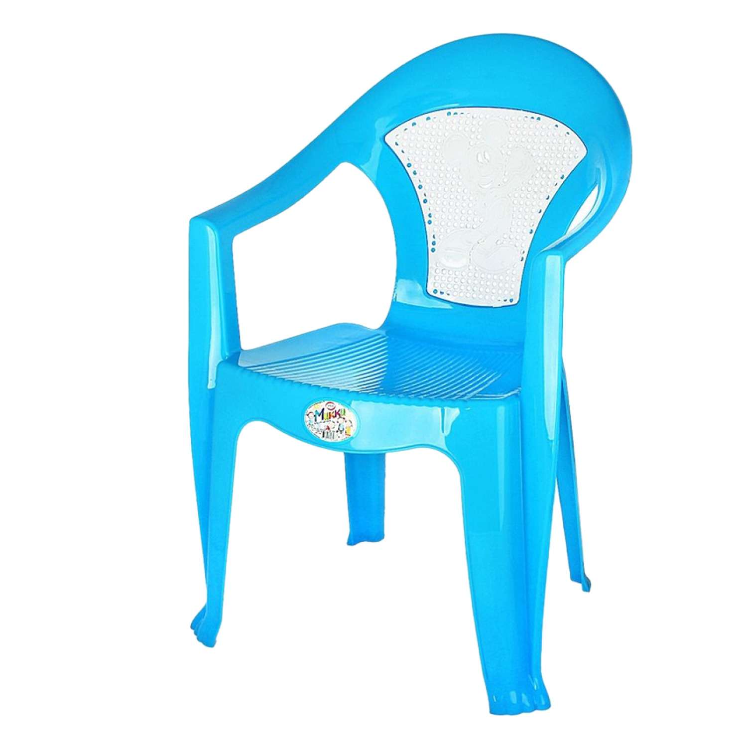 Кресло-стульчик elfplast детский Микки голубой - фото 1