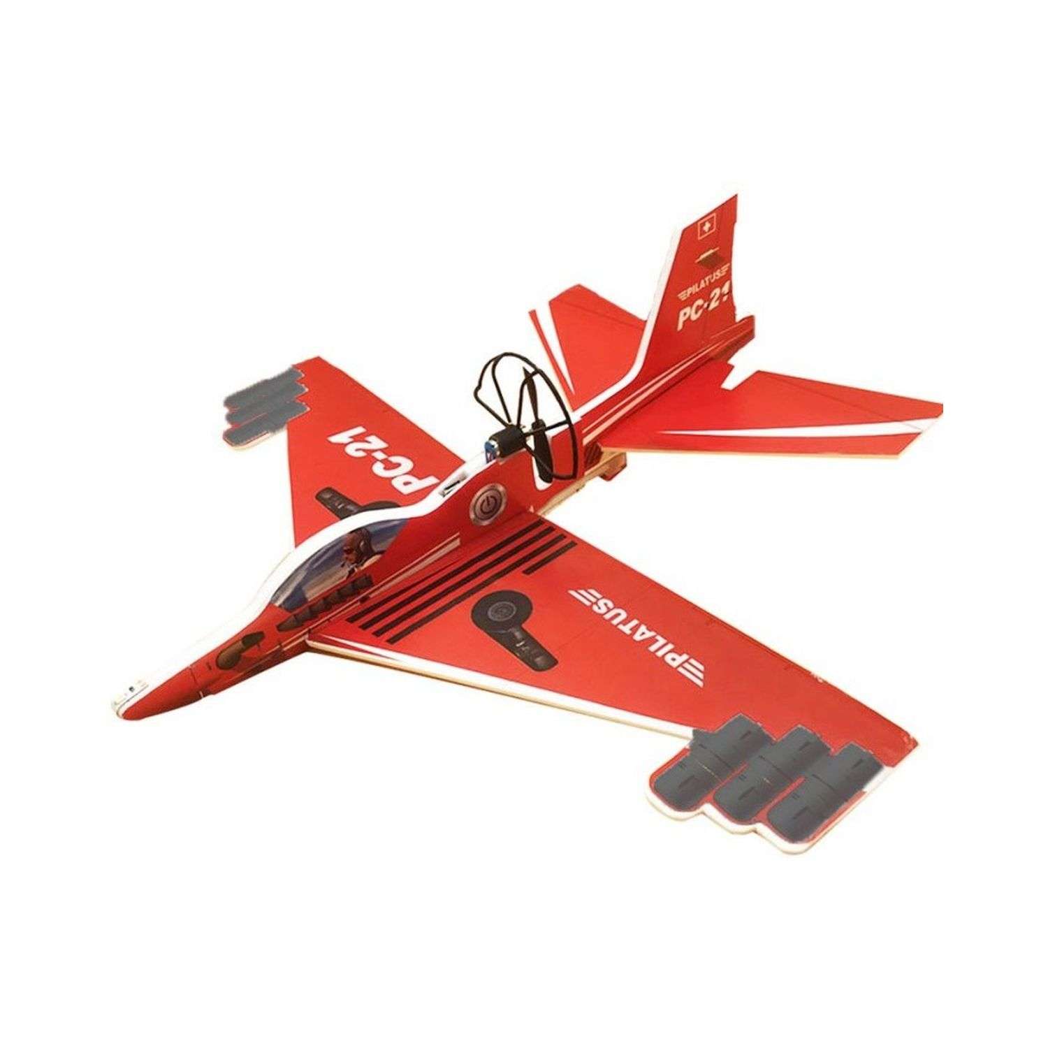 Игрушка Uniglodis Самолет-истребитель Красный 05923555 - фото 1