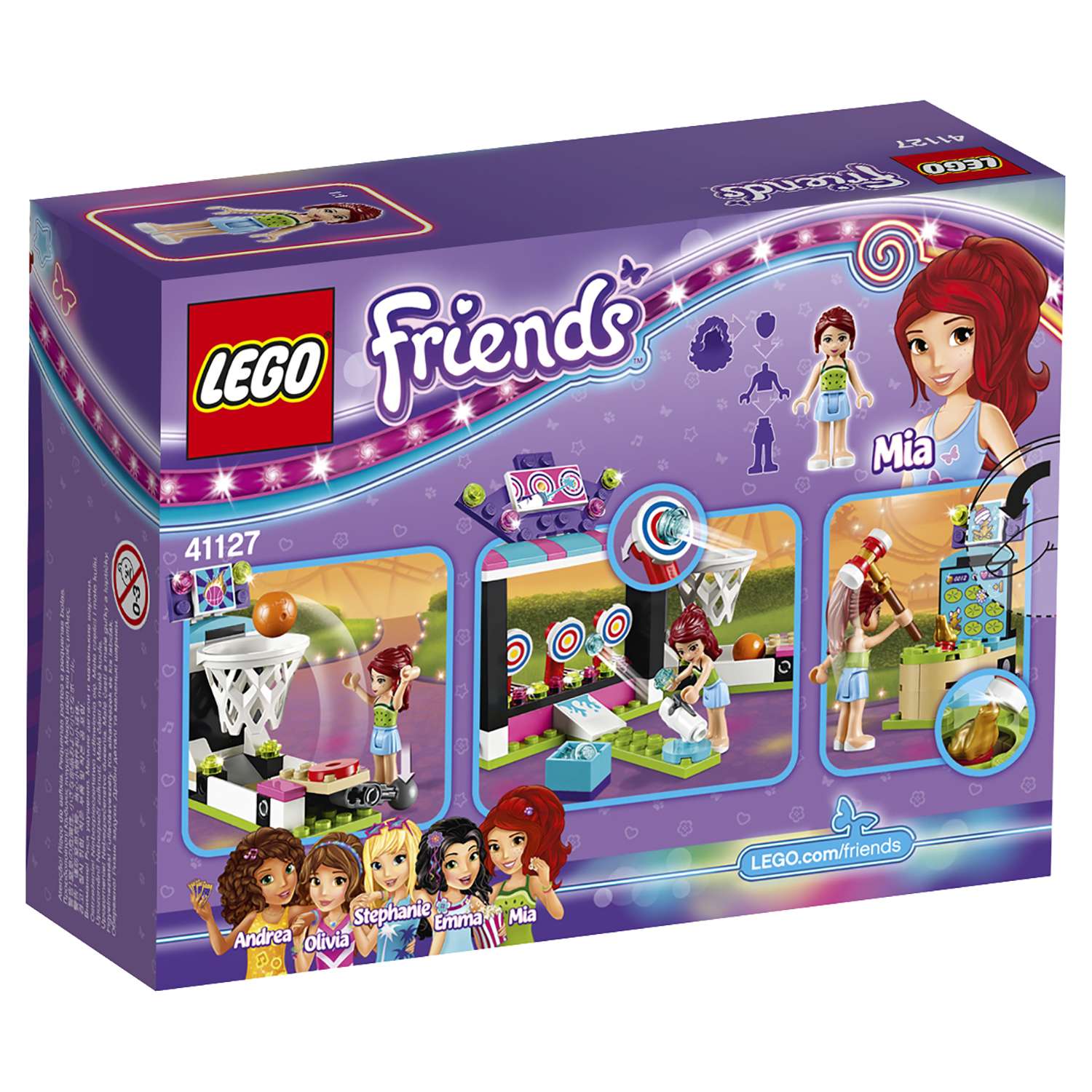 Конструктор LEGO Friends Парк развлечений: игровые автоматы (41127) - фото 3