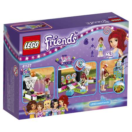 Конструктор LEGO Friends Парк развлечений: автоматы блочный