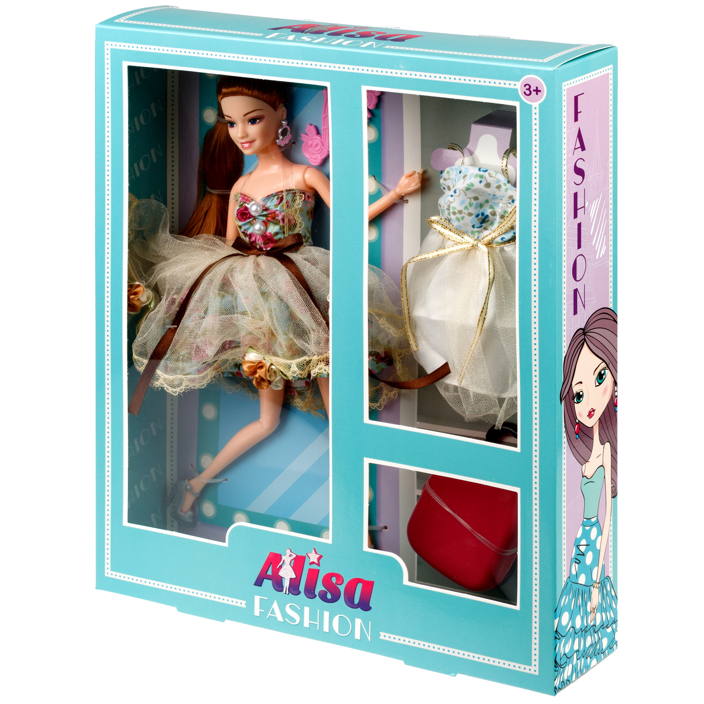 Кукла для девочки 1TOY Alisa с длинными волосами аксессуарами Т24522 - фото 12