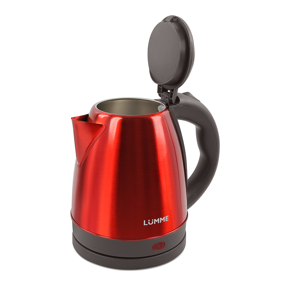 Чайник электрический LUMME LU-161 красный рубин чайник металлический - фото 3