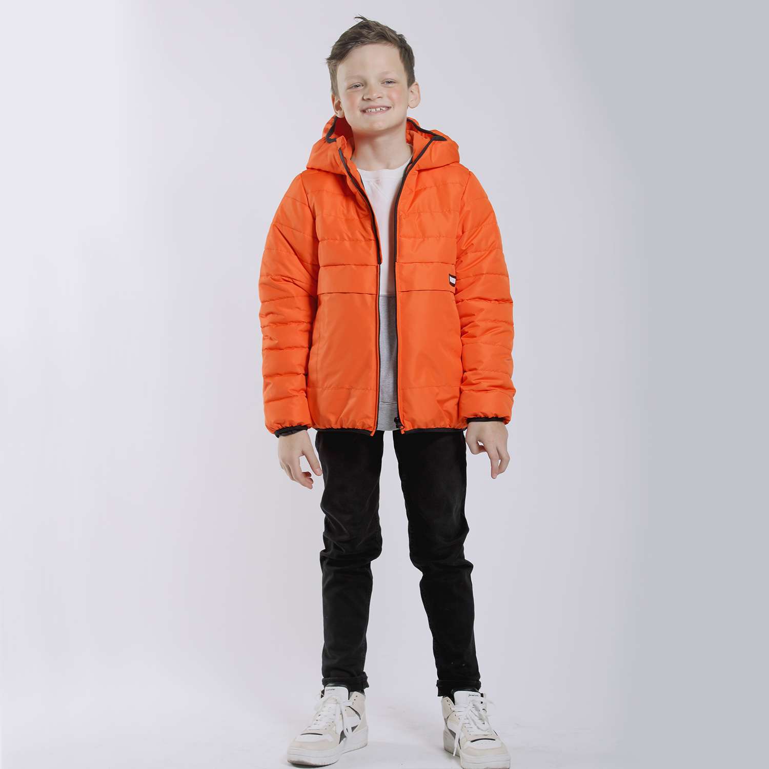 Куртка Orso Bianco OB20924-02_оранжевый - фото 4
