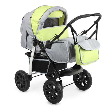 Коляска трансформер Babyton Melly Grey-Green