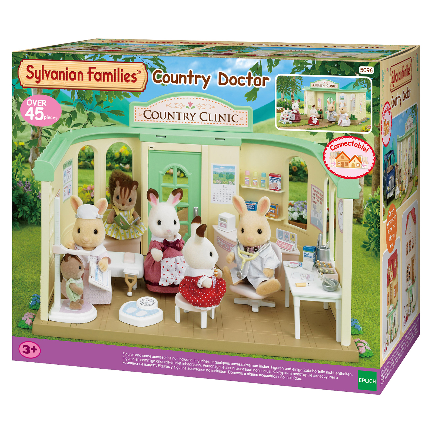 Набор Sylvanian Families Больница (5096) купить по цене 3599 ₽ в  интернет-магазине Детский мир