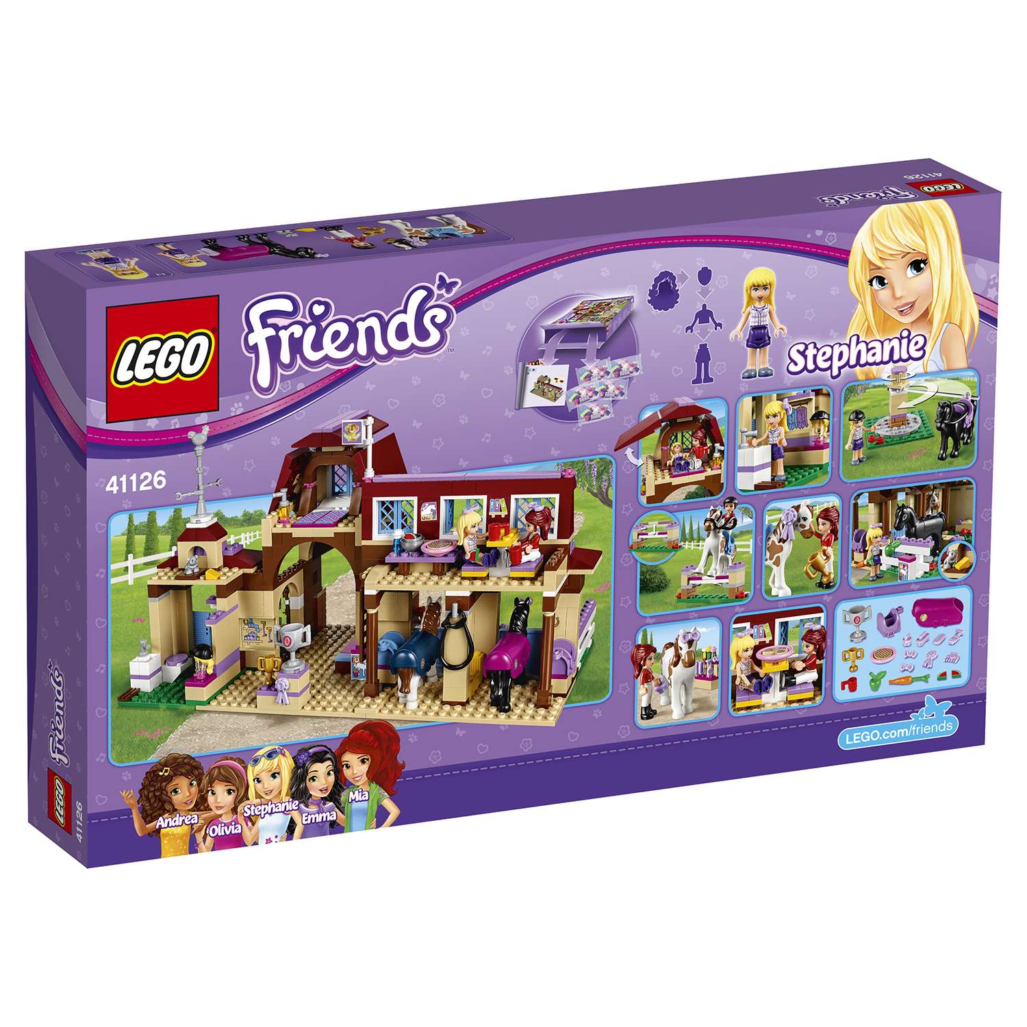 Конструктор LEGO Friends Клуб верховой езды (41126) - фото 3