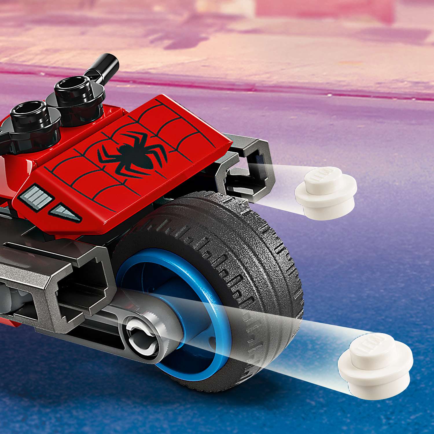 Конструктор LEGO Marvel Погоня на мотоцикле: Человек-паук против Дока Ока 76275 - фото 8