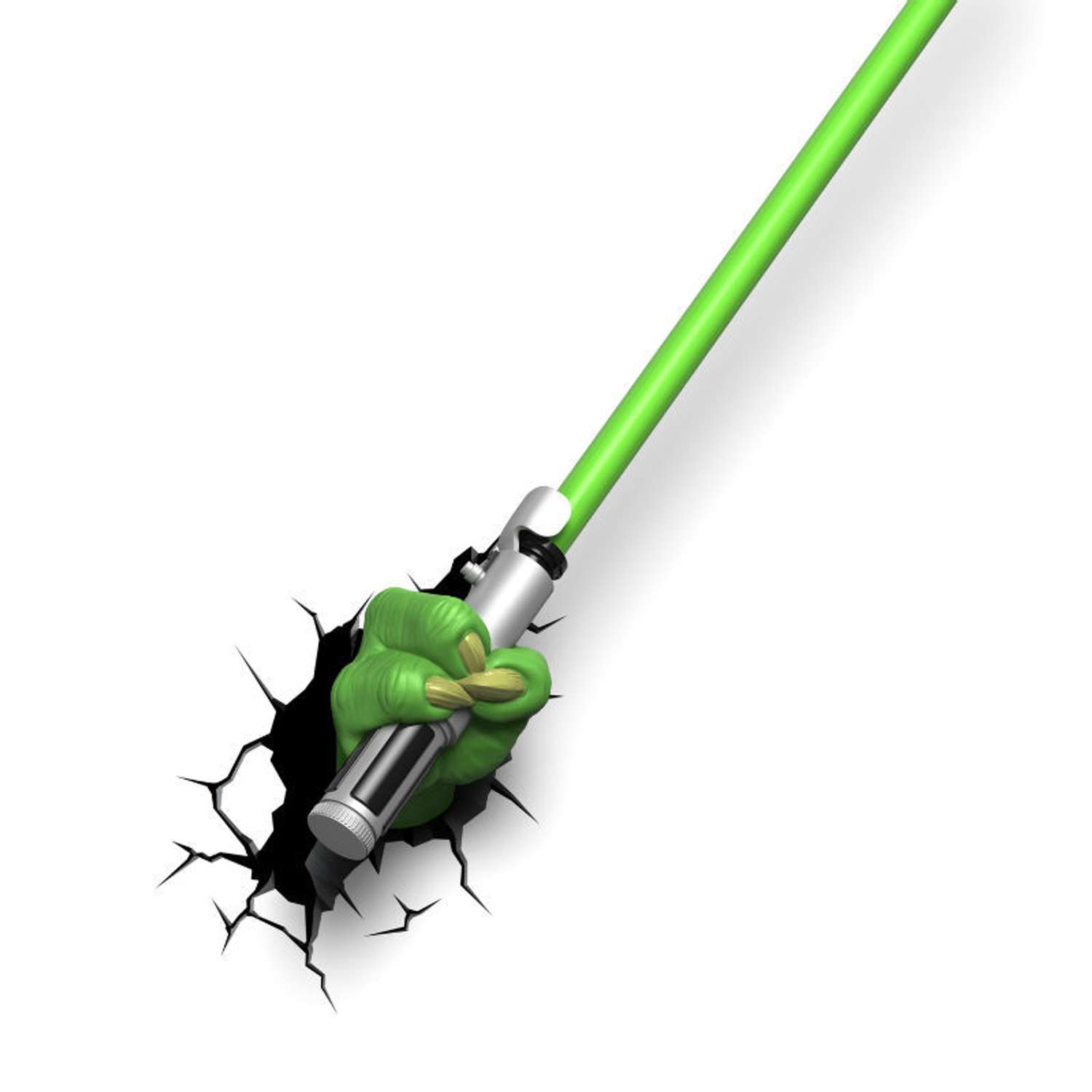 Светильник 3D 3DLightFx Star Wars Yoda Saber - фото 3