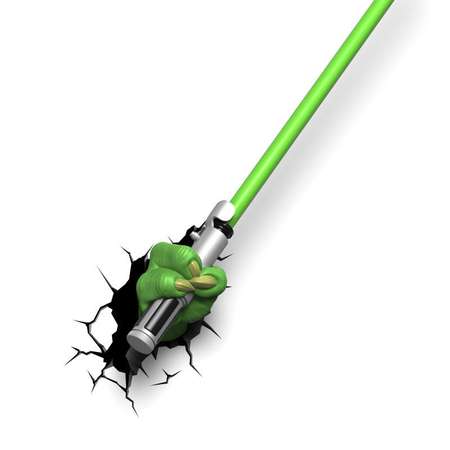 Светильник 3D 3DLightFx Star Wars Yoda Saber