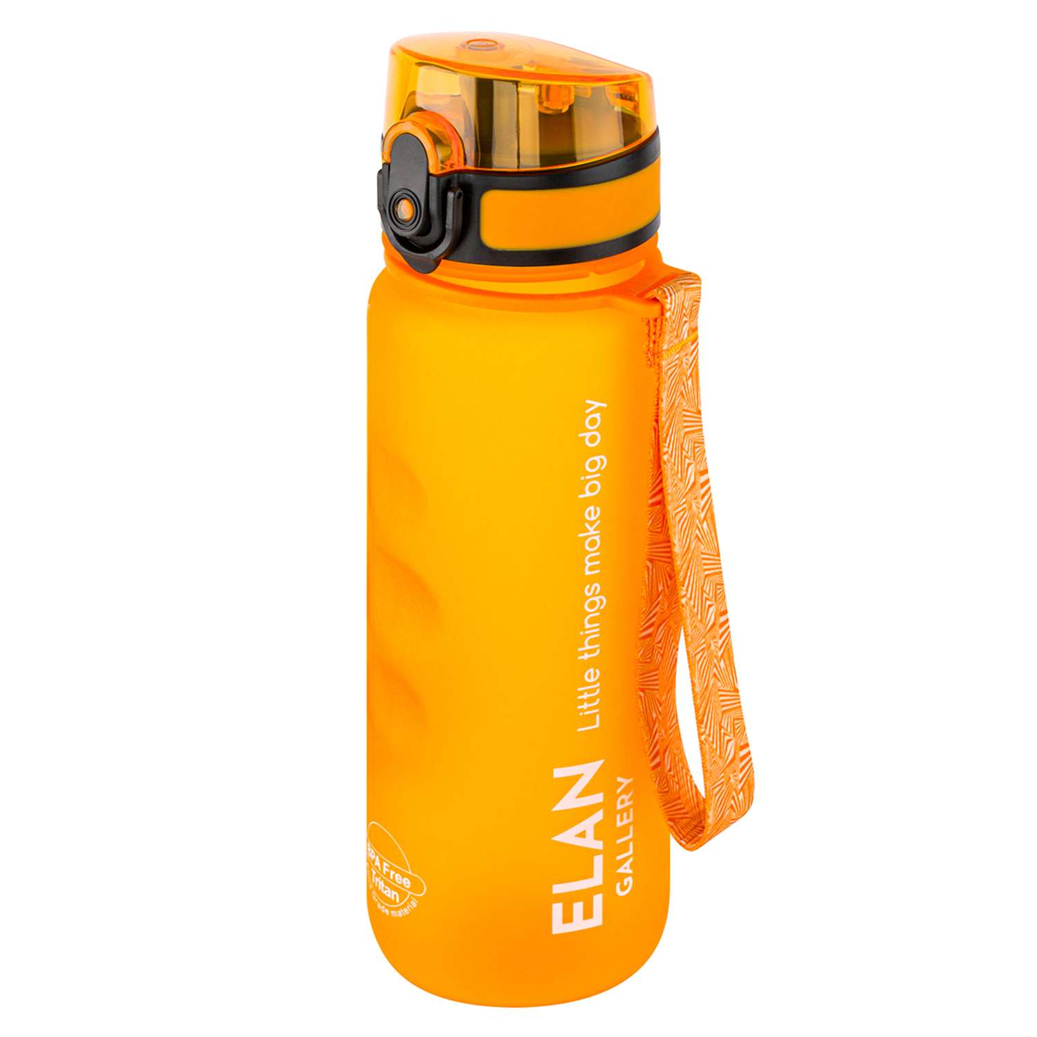 Бутылка для воды Elan Gallery 500 мл Style Matte оранжевая - фото 5