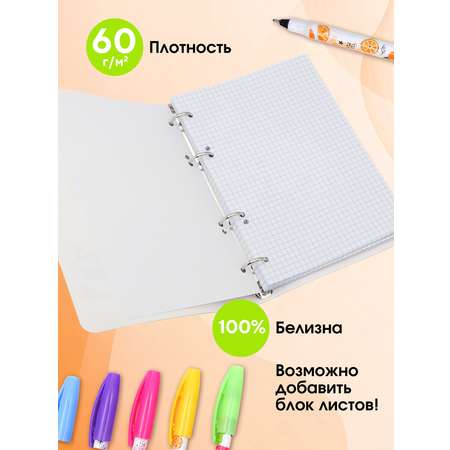 Тетрадь со сменным блоком ПАНДАРОГ клетка 80 лист.