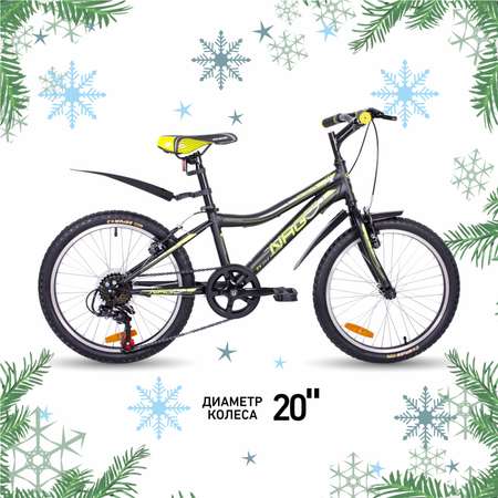 Велосипед NRG BIKES Falcon 20 black-lemon-silver