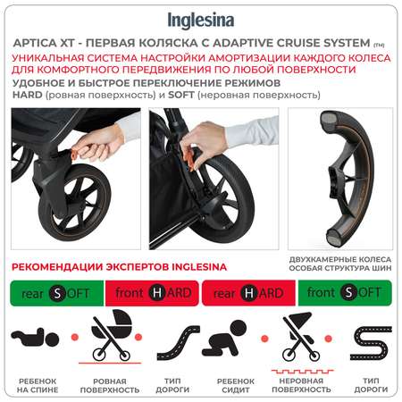 Прогулочная коляска INGLESINA Aptica Xt Цвет Horizon Grey