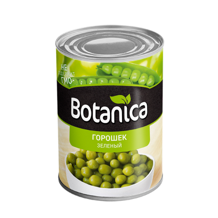 Горошек консервированный Botanica 425мл