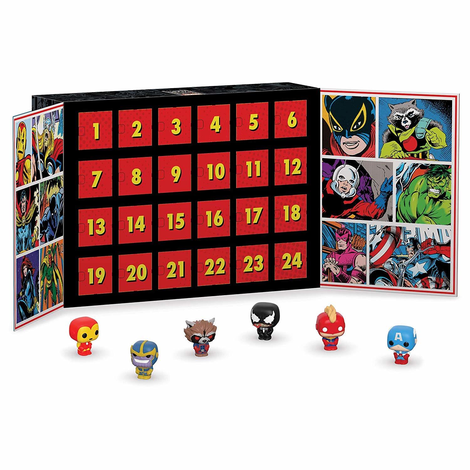 Подарочный набор Funko Advent Calendar Адвент календарь в стилистике комиксов Marvel - фото 2