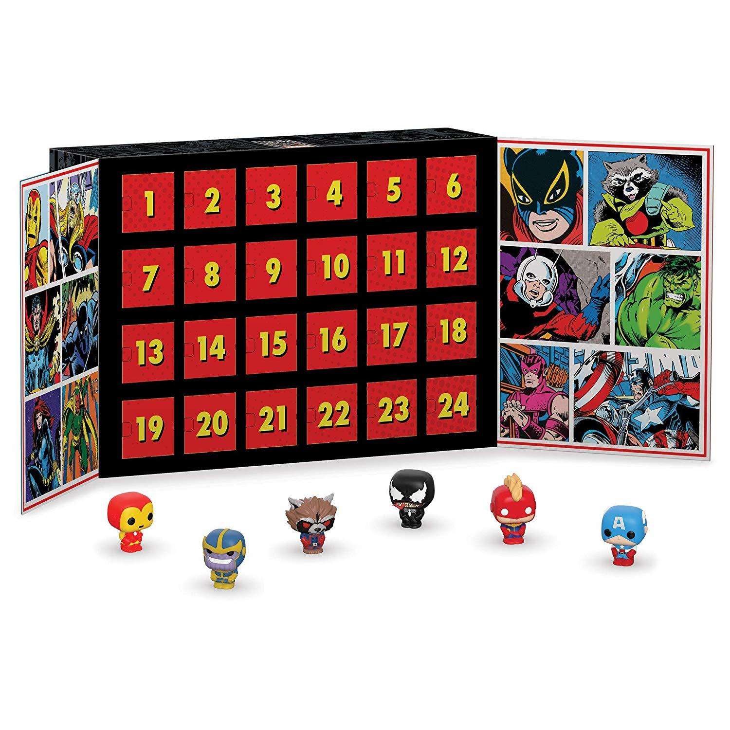 Подарочный набор Funko Advent Calendar Адвент календарь в стилистике комиксов Marvel - фото 2
