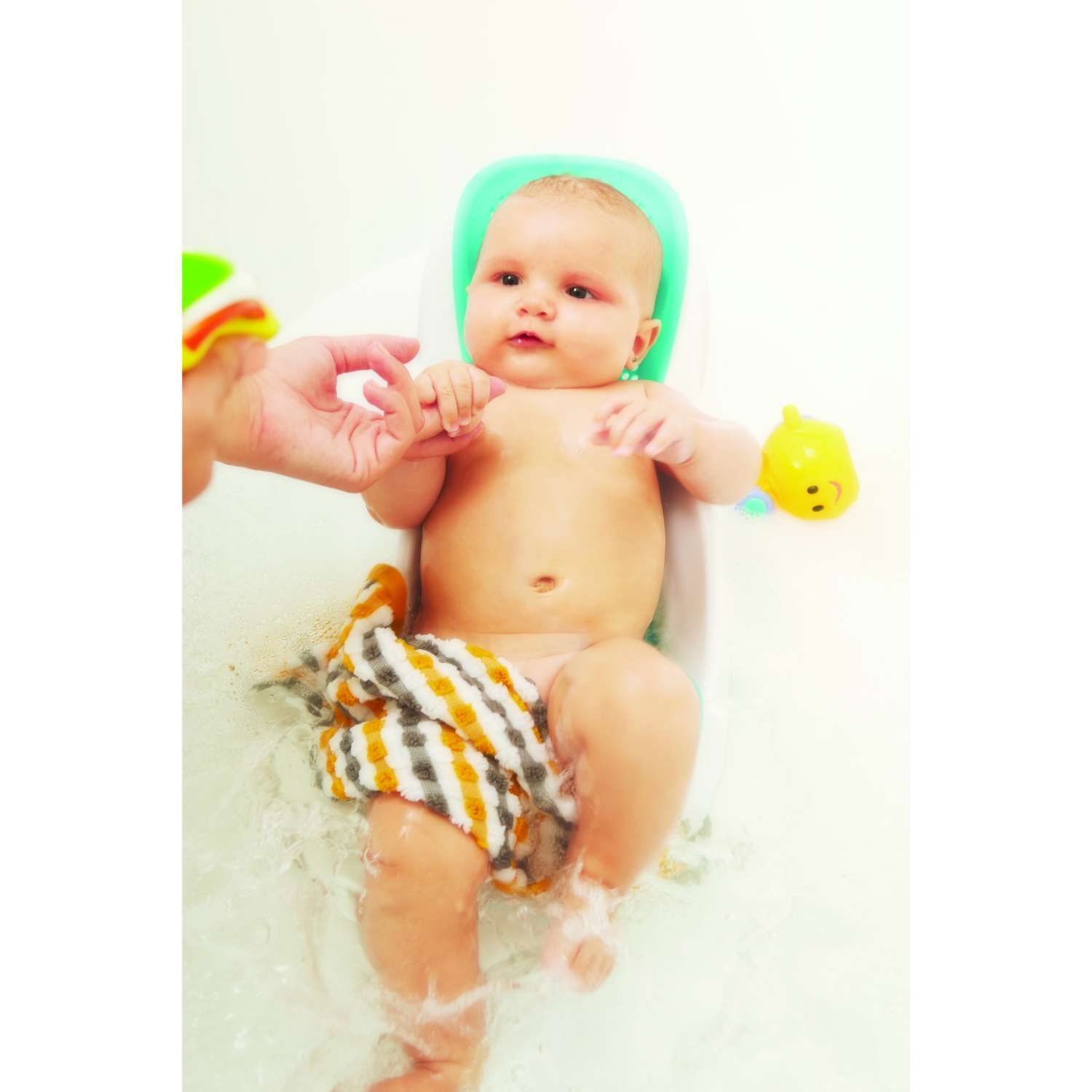 Горка Angelcare для купания Bath Support Mini Розовая - фото 8