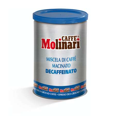 Кофе Caffe Molinari молотый Decaffeinato 250гр.