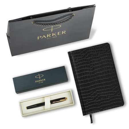 Подарочный набор PARKER ручка перьевая Parker и ежедневник А5