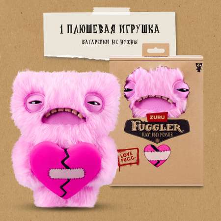 Игрушка мягкая FUGGLER Series 1 Love fugg refresh Pink 15711D